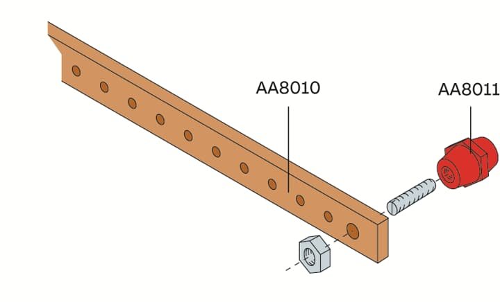 SR2 AA8010 Busbars & Busbar Systems