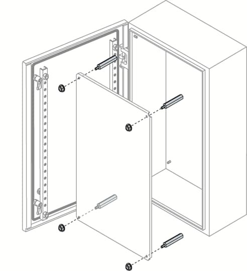SR2 AA8025 Enclosure Accessories (Locks, Hinges, Glands)