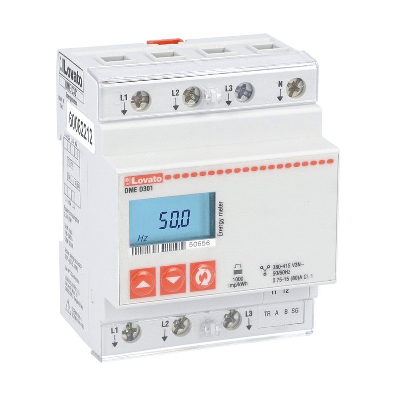 DMED301MID + UTF CERTIFICATE DMED301F Energy Meters