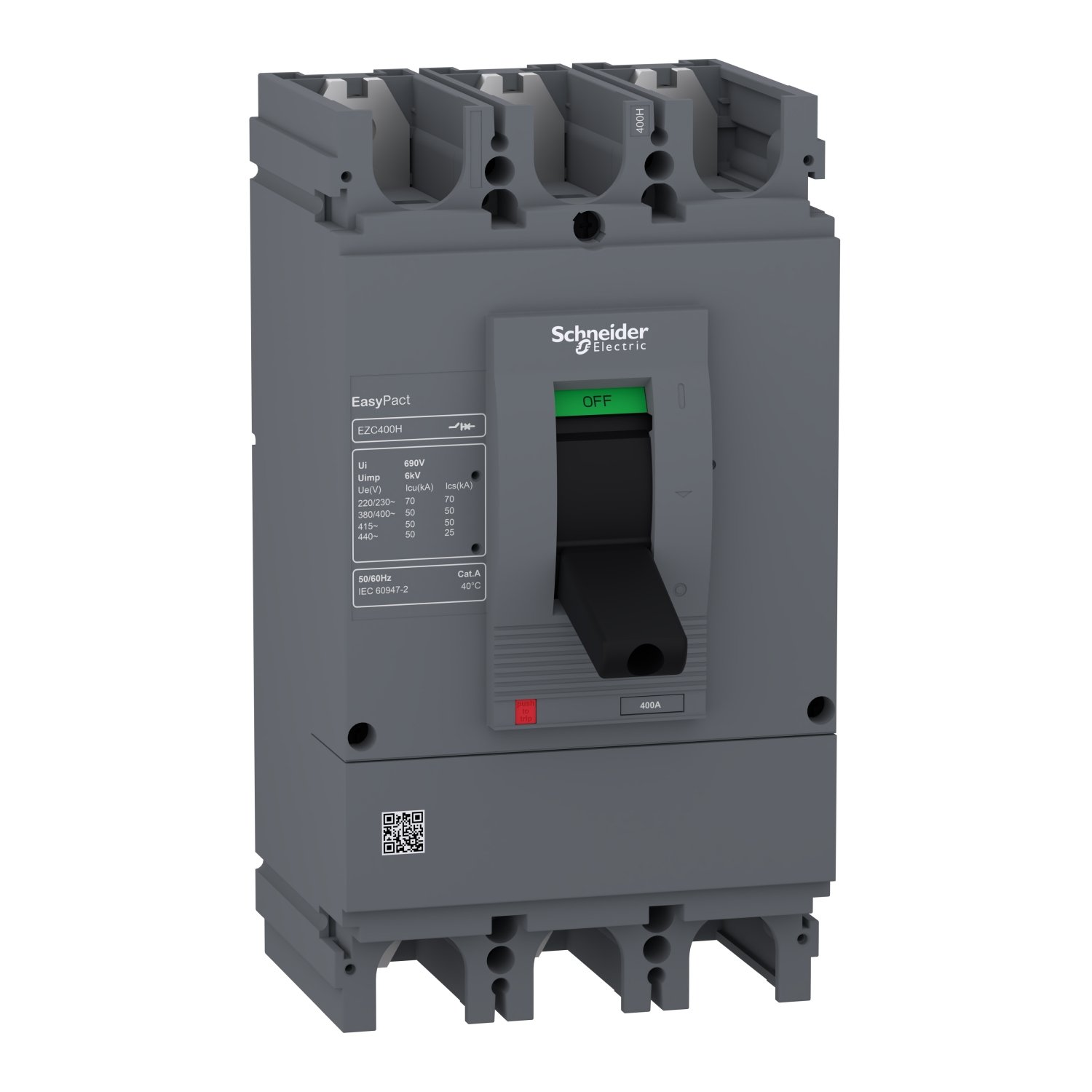 Easypact EZC400H EZC400H3400N Moulded Case Circuit Breakers (MCCB)
