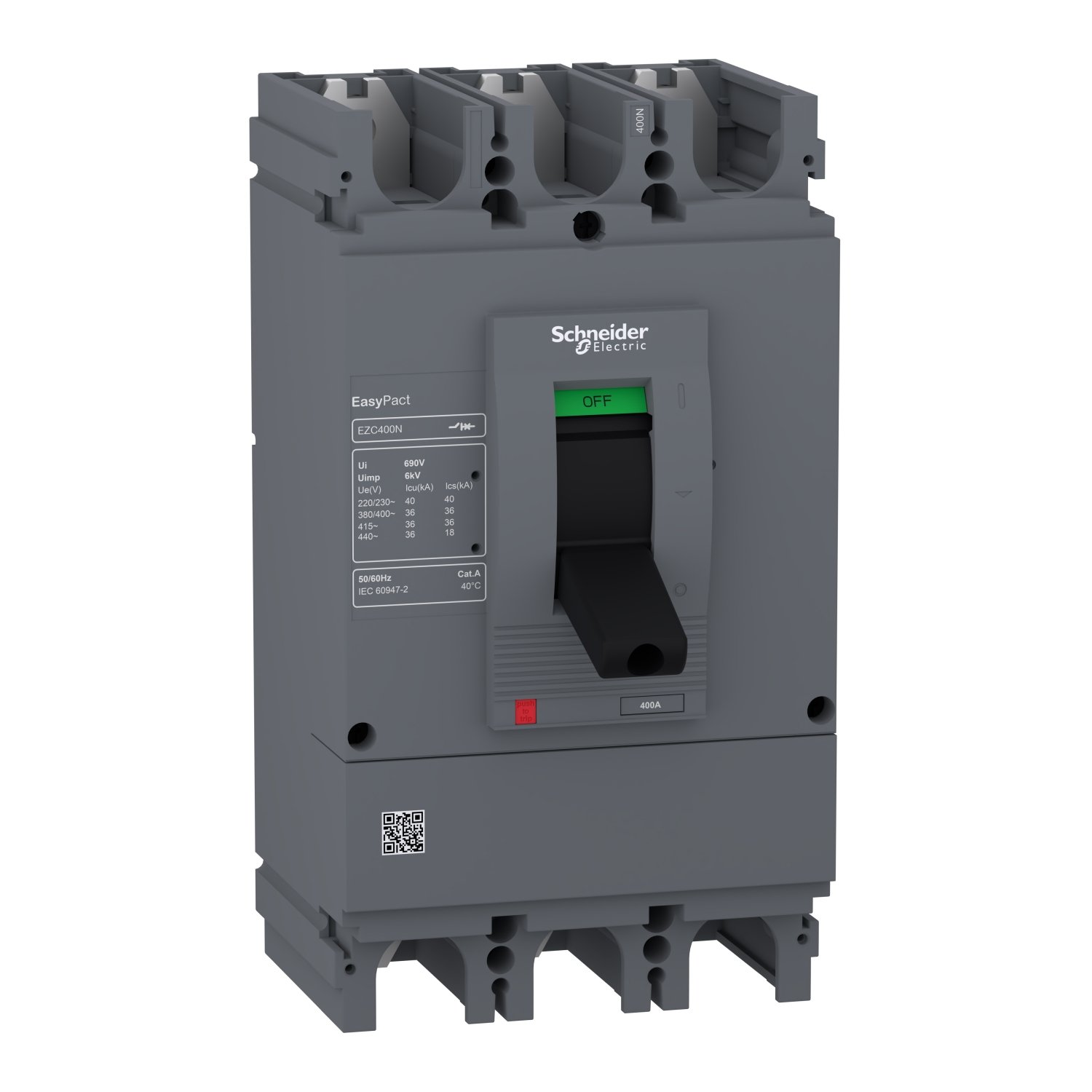 Easypact EZC400N EZC400N3320N Moulded Case Circuit Breakers (MCCB)