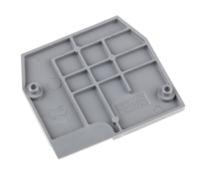TE FEM6 – End section / closing plate — Terminal Blocks