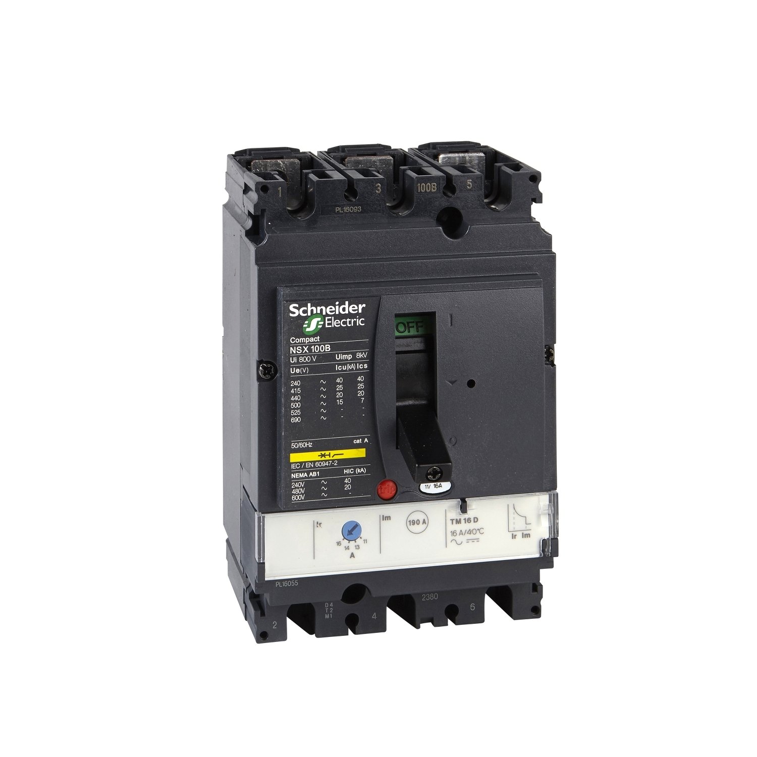 ComPact LV429841 Moulded Case Circuit Breakers (MCCB)