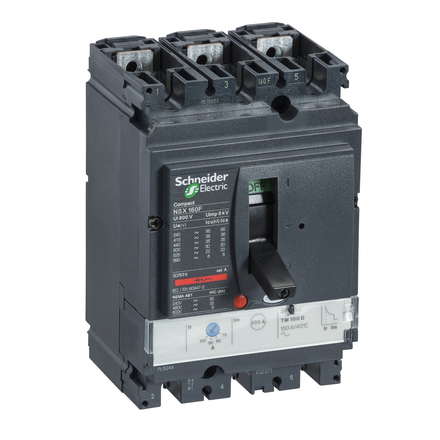 ComPact LV430311 Moulded Case Circuit Breakers (MCCB)
