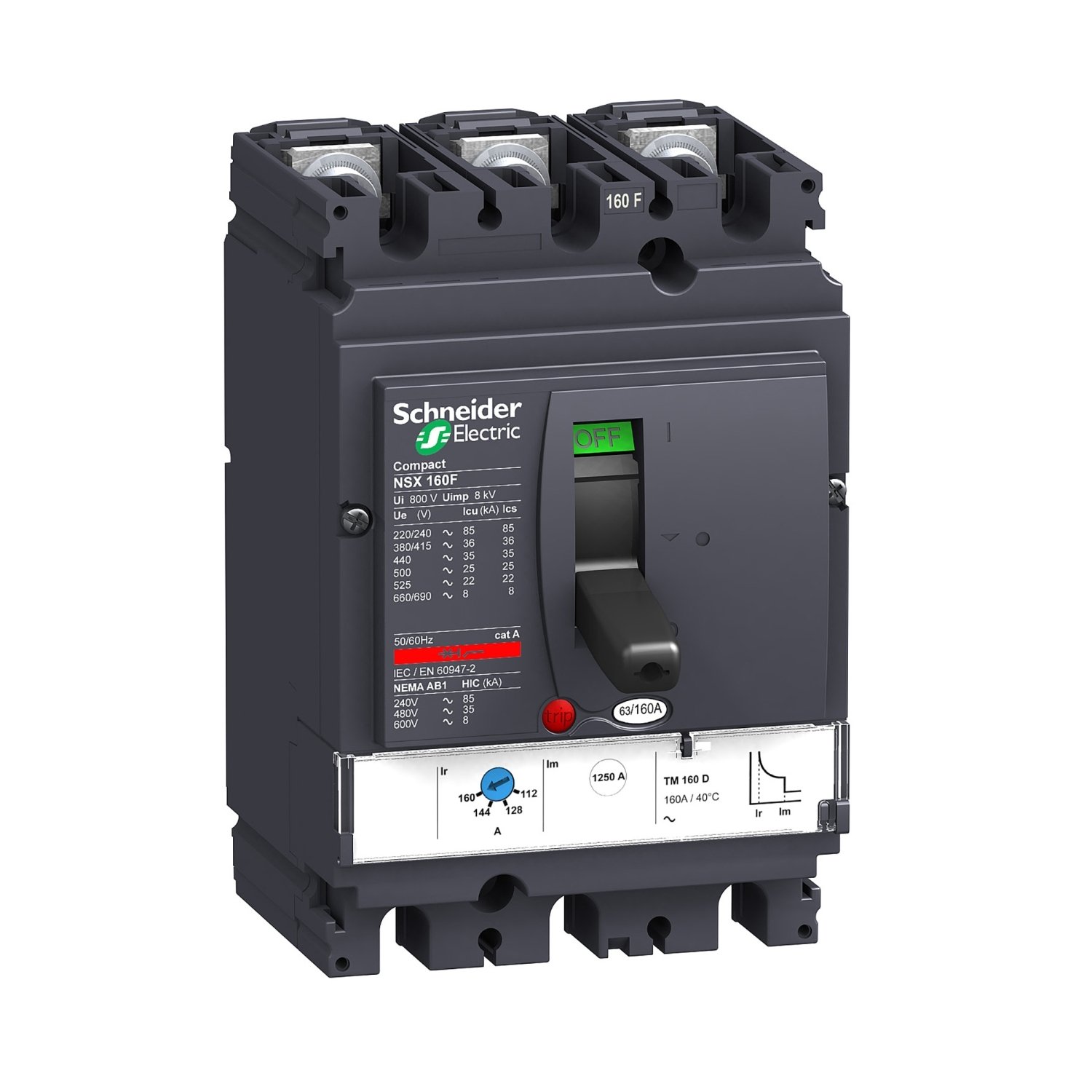 ComPact LV430630 Moulded Case Circuit Breakers (MCCB)