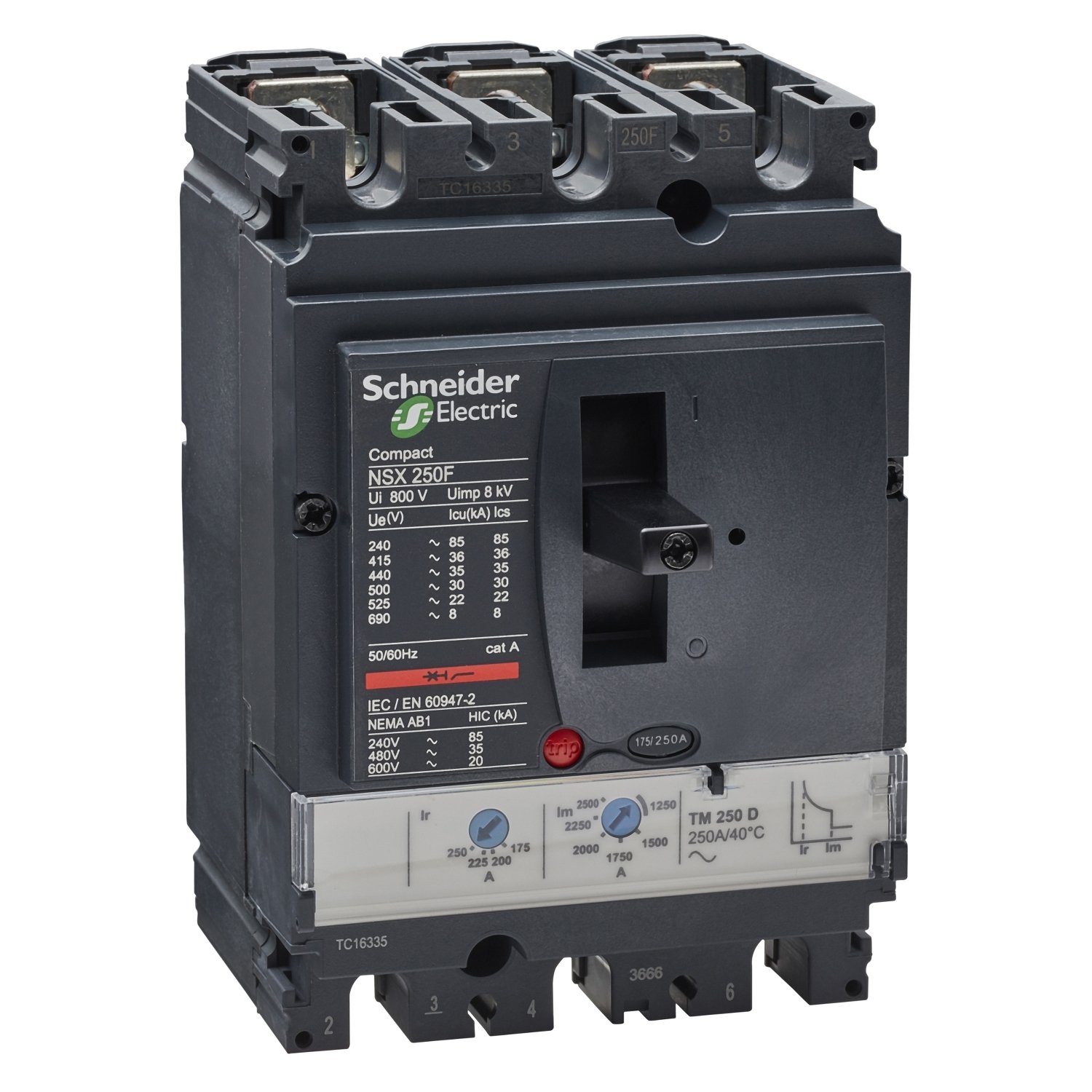 ComPact LV431630 Moulded Case Circuit Breakers (MCCB)