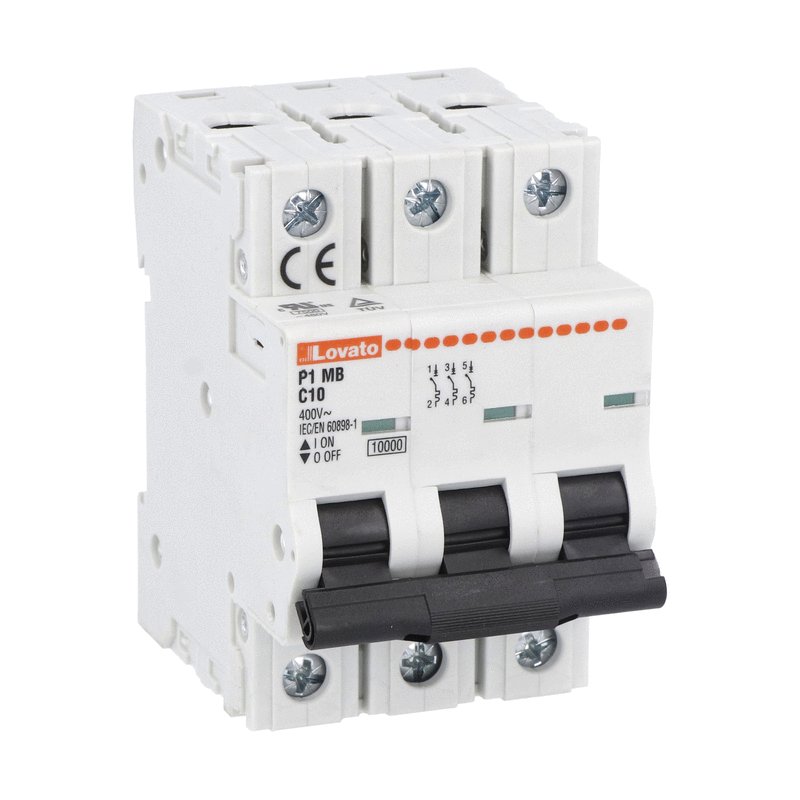 P1 MB P1MB3PC10 Miniature Circuit Breakers (MCB)