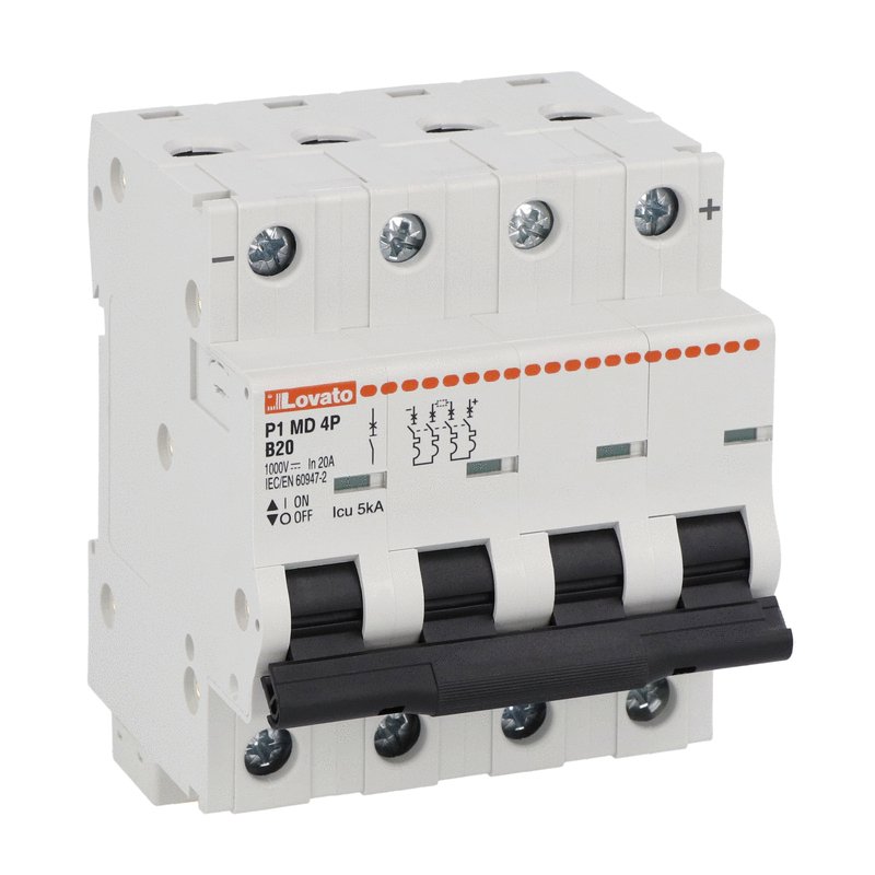 P1 MD P1MD4PB20 Miniature Circuit Breakers (MCB)