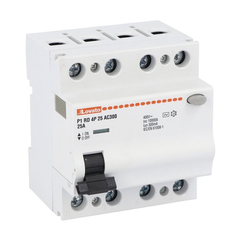 P1RD P1RD4P25AC300 Residual Current Devices (RCD)