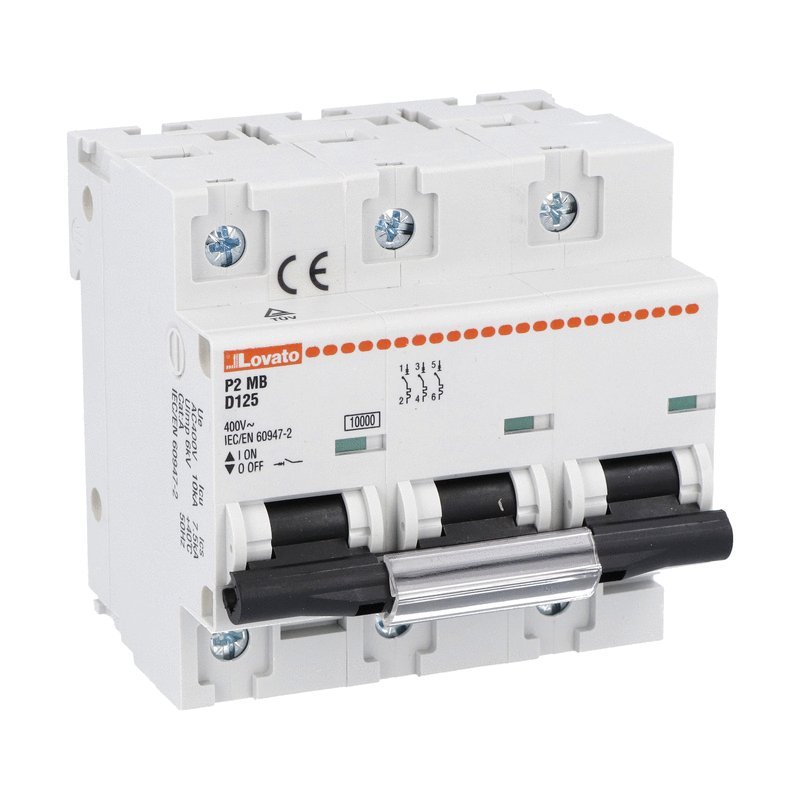 P2 MB P2MB3PD125 Miniature Circuit Breakers (MCB)