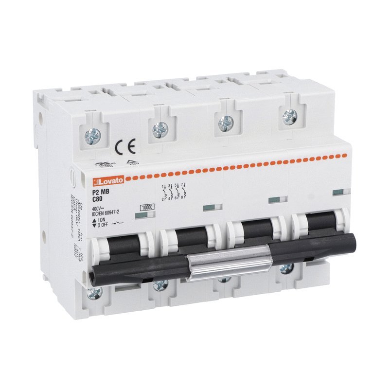 P2 MB P2MB4PC080 Miniature Circuit Breakers (MCB)