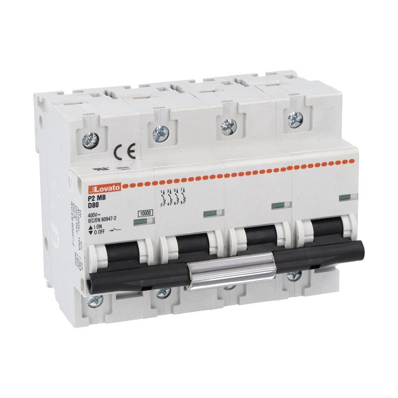 P2 MB P2MB4PD080 Miniature Circuit Breakers (MCB)