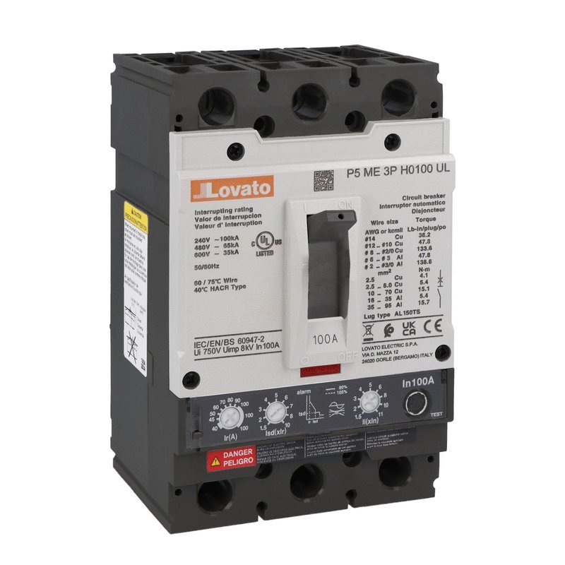 P5ME P5ME3PH0100UL Moulded Case Circuit Breakers (MCCB)