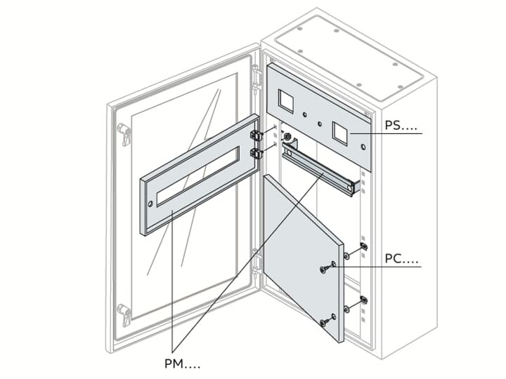 SR2 PC2806K Enclosure Accessories (Locks, Hinges, Glands)
