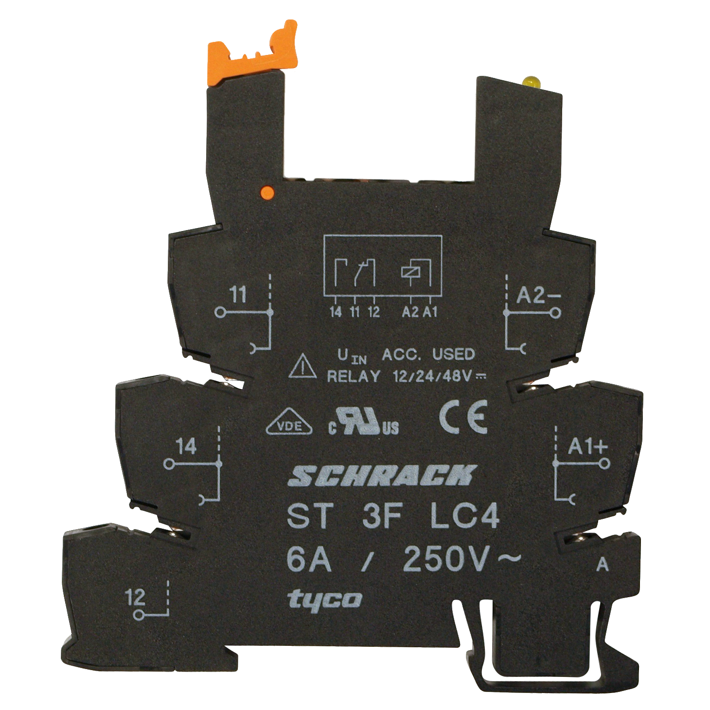 TE ST3FLC4 – Relay socket / fixing — Terminal Blocks