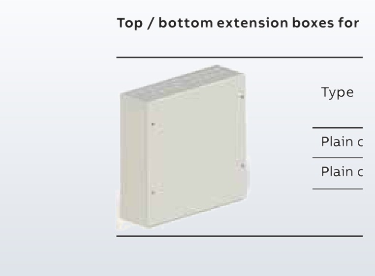 ABB EMC 200 EXB S 2TQA252142A0001 Distribution Boards — Circuit Breakers