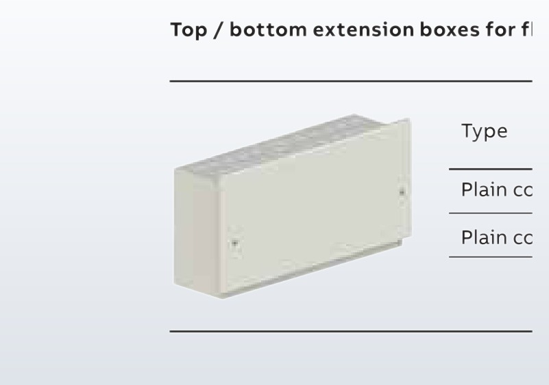 ABB EMC 200 EXB F 2TQA252242A0001 Distribution Boards — Circuit Breakers