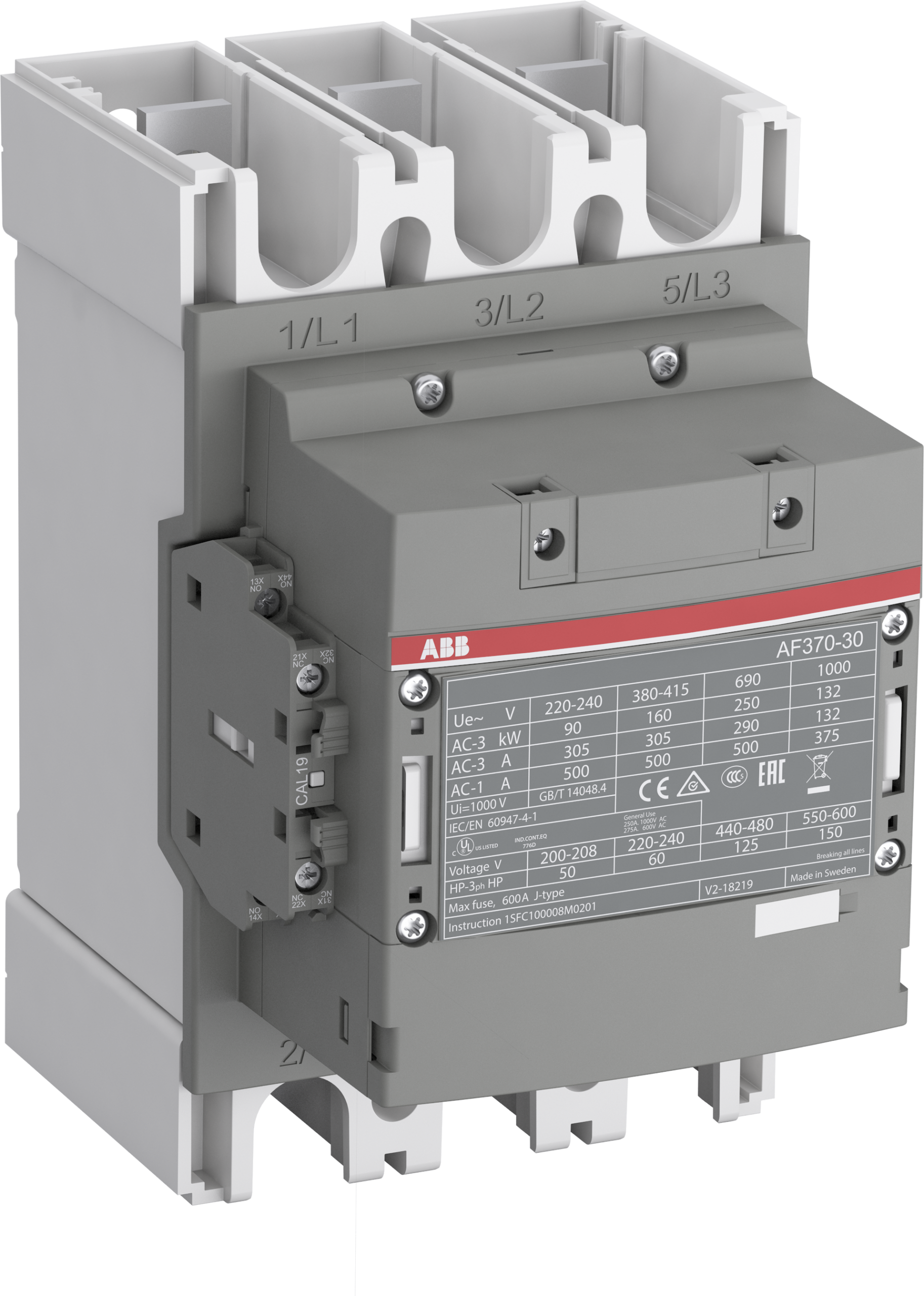 AF370-30-11-13 1SFL607002R1311 Contactors