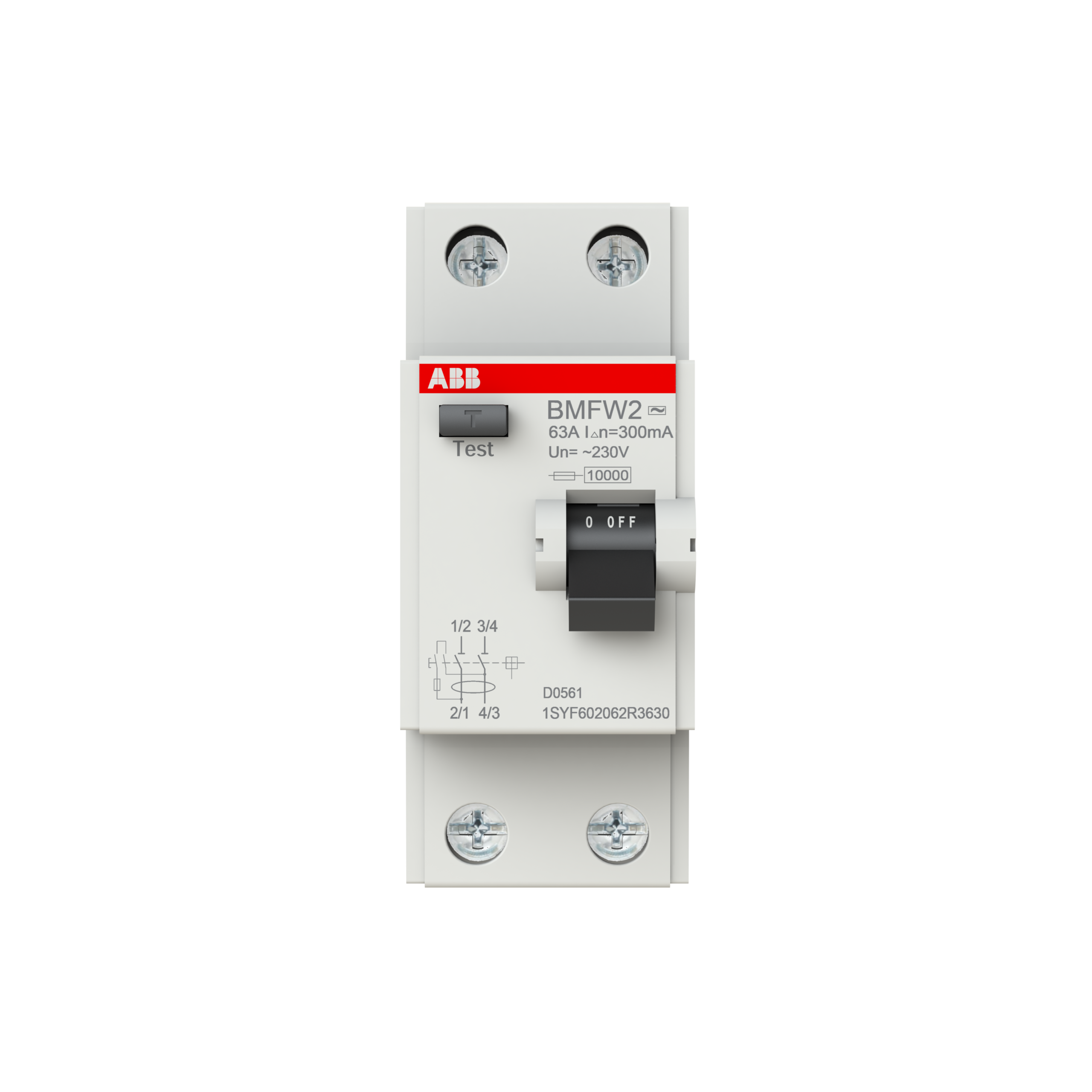 BMFW263/AC300 1SYF602062R3630 Residual Current Devices (RCD)