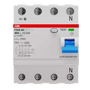 F204 AC-40/0.03 IEC 2CSF204005R1400 Residual Current Devices (RCD)