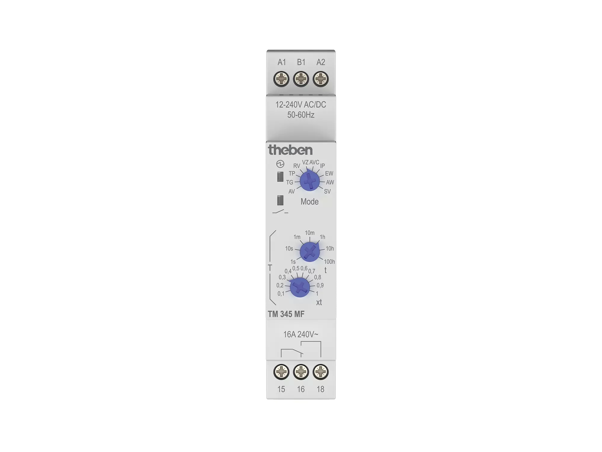 Theben TM 345 MF – Electronic Time Relay — Lighting Controls & Dimmers